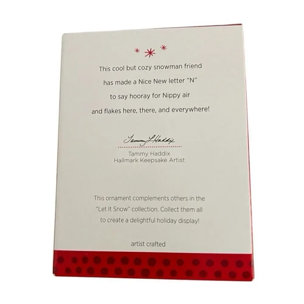 Hallmark Keepsake Christmas Ornament 2013 - Let It Snow 